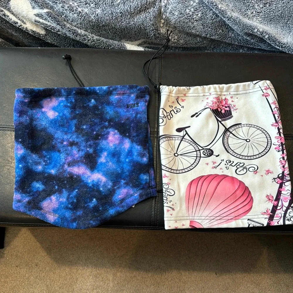 Victoria’s Secret PINK face covering and Paris face cover